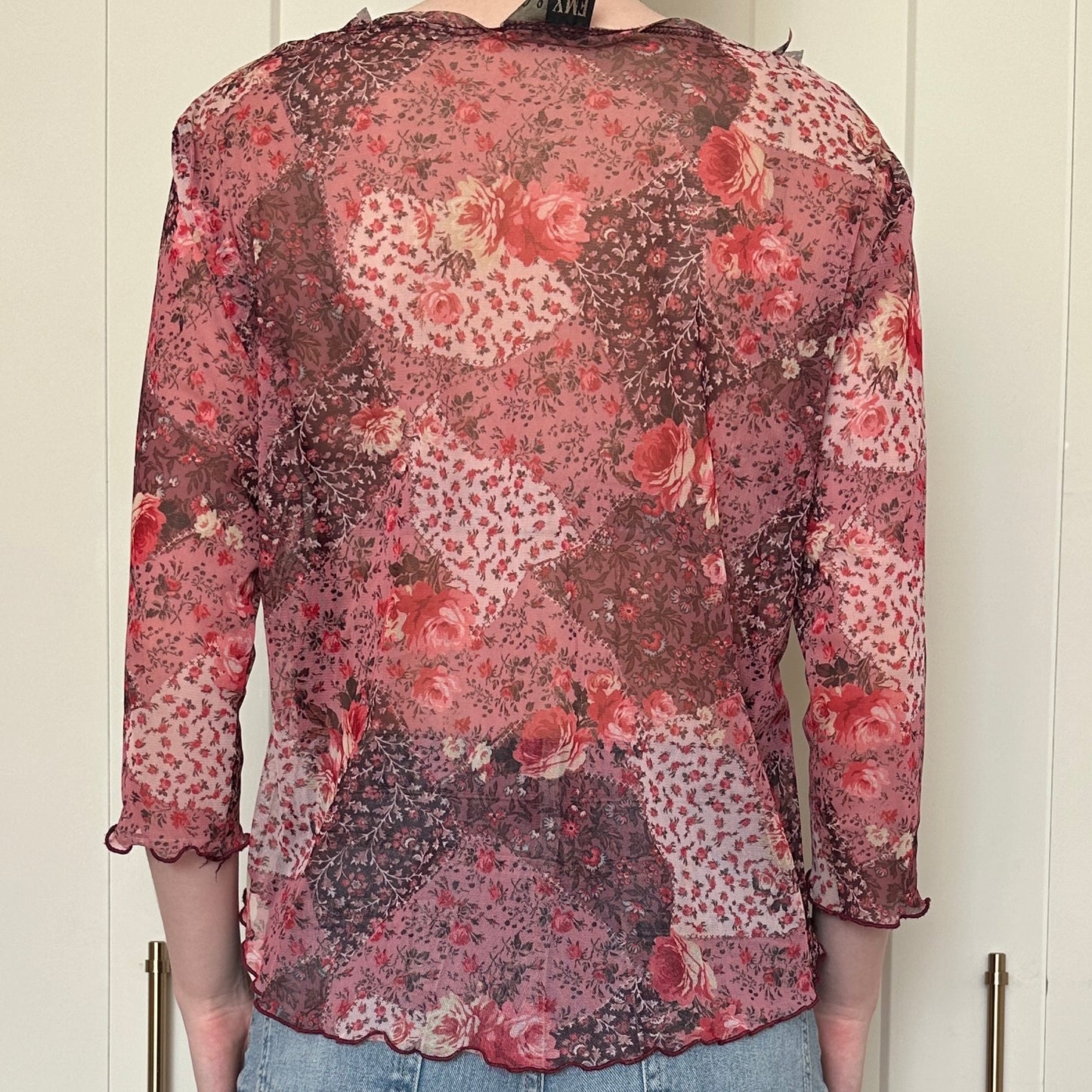 FMX&Co Floral Whimsy Long Sleeve, M