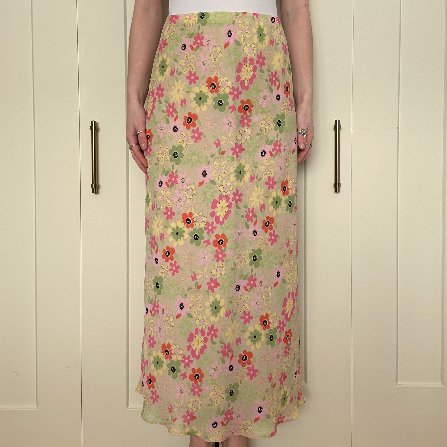 Cleo Floral Maxi Skirt, S