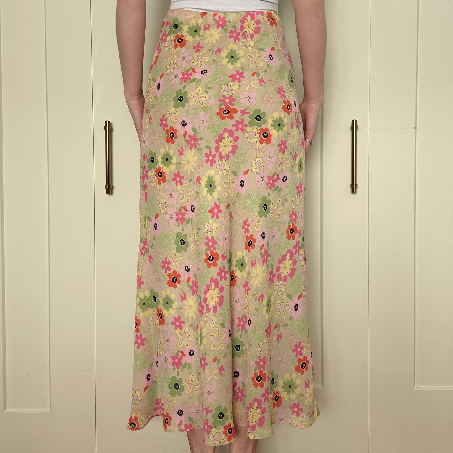 Cleo Floral Maxi Skirt, S