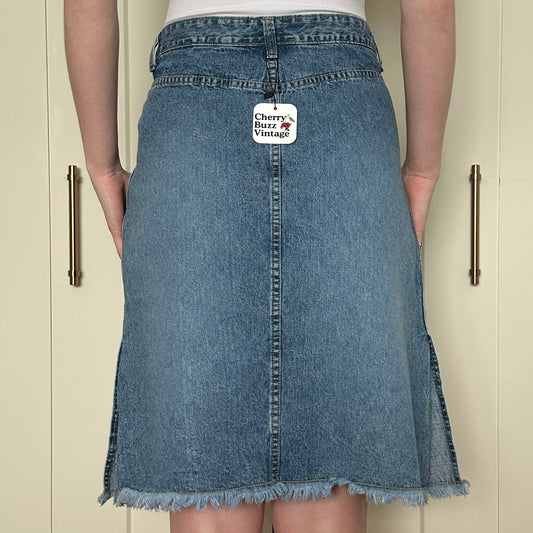 Cotton Ginny Denim Skirt, M