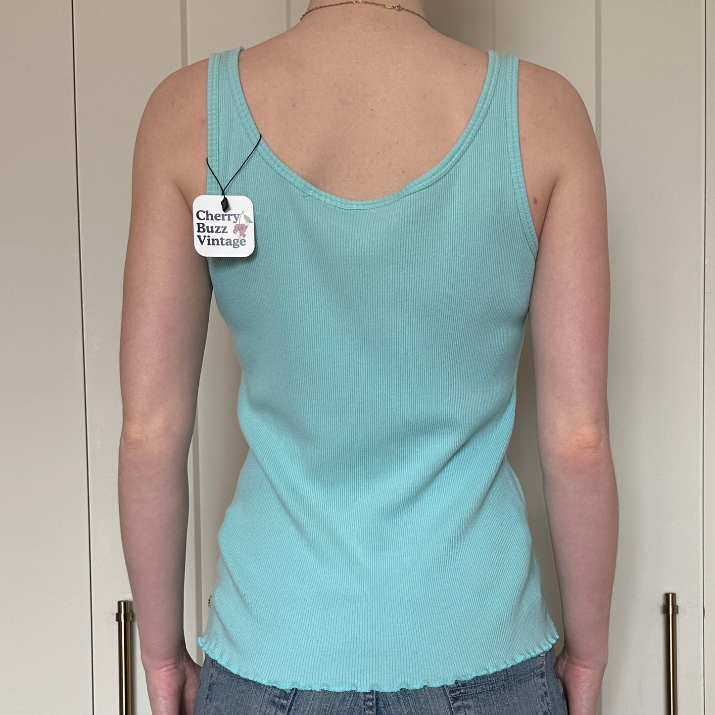 Levi Strauss Teal Tank Top, M