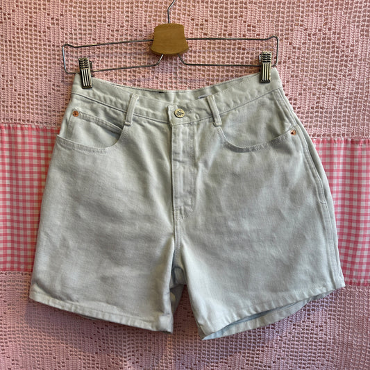 Calvin Klein White Bermuda Shorts, 27"