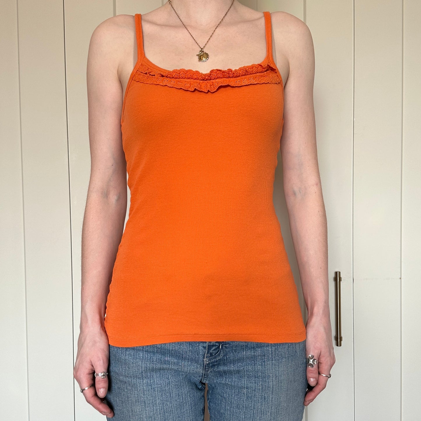 Orange Tank Top, S