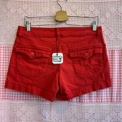 Faded Glory Red Shorts, M