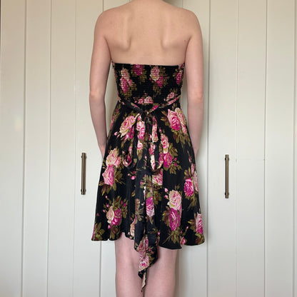 Betsy Johnson Silk Floral Dress, S