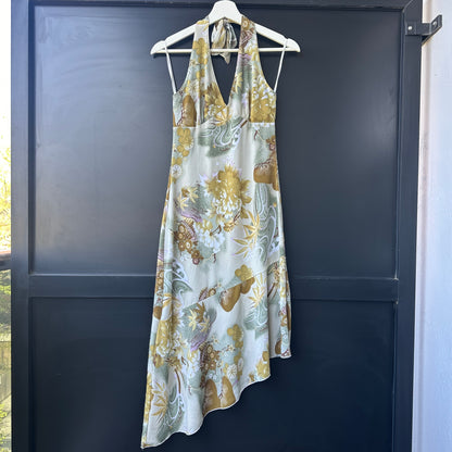 Sirens Y2K Floral Halter Dress, S