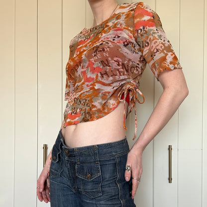 Conspiracy^2 Mesh Y2K Top, S