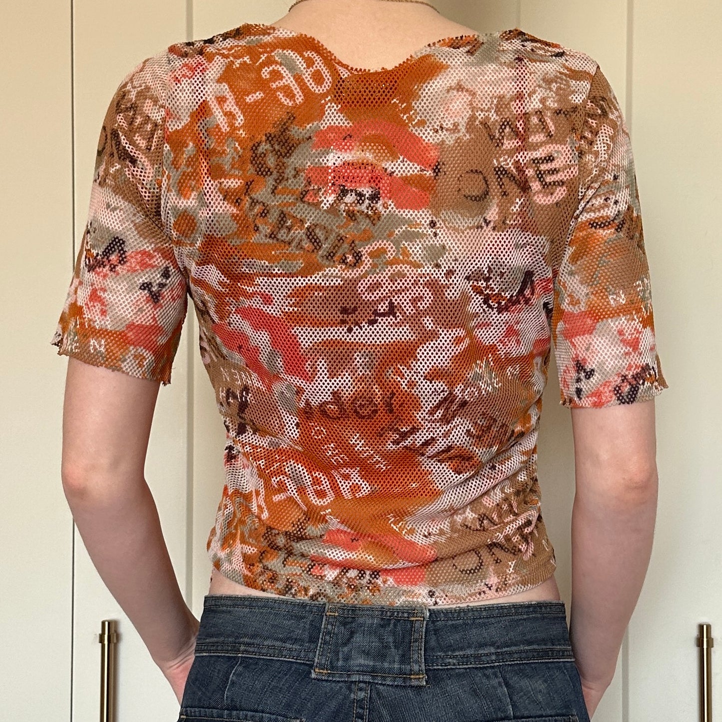 Conspiracy^2 Mesh Y2K Top, S