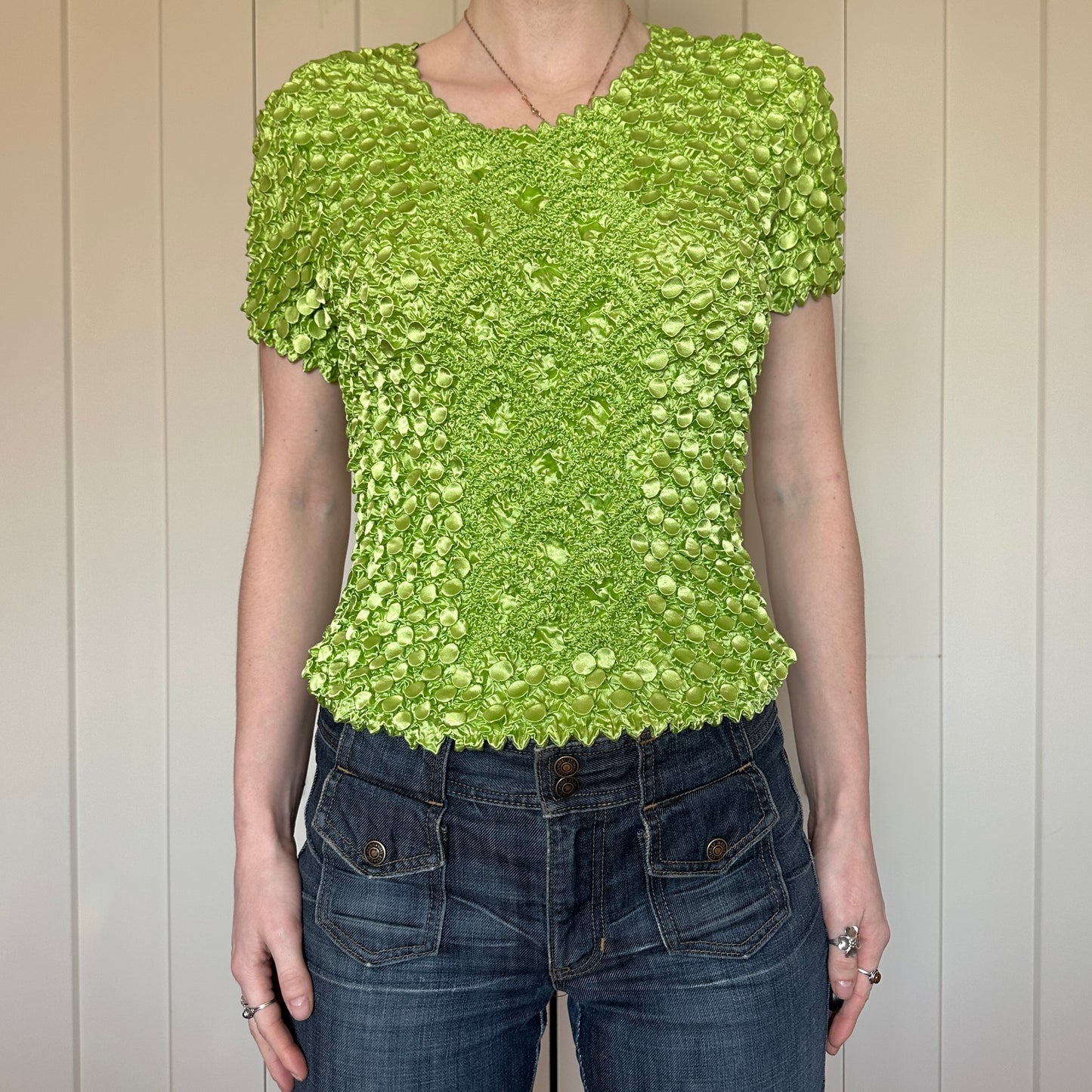 Green Bubble Top, OS