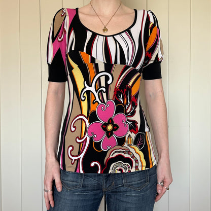 Poet Y2K Floral Shirt, S