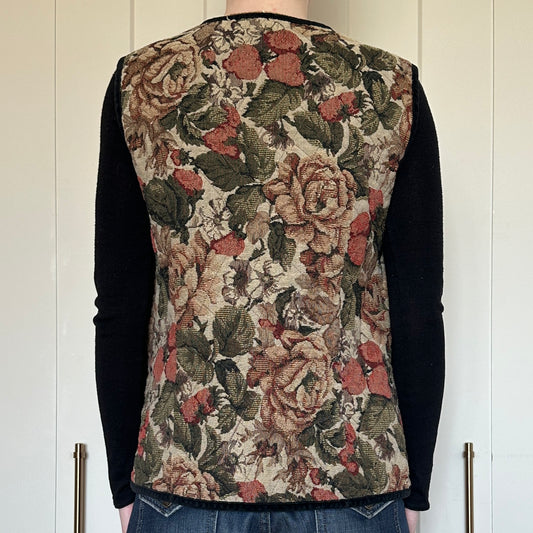 Tabi Quilted Floral Vest, L