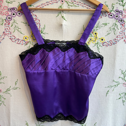 Sentiments Purple Camisole, M