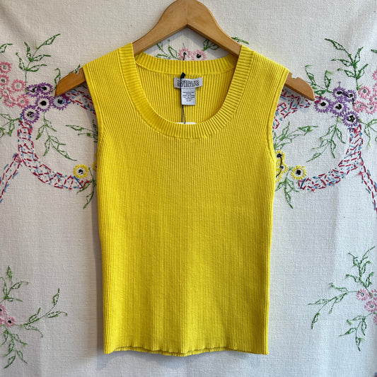 Northern Reflections Yellow Cotton Top, S