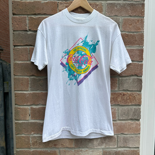Coca-Cola Single Stitch Graphic T, L