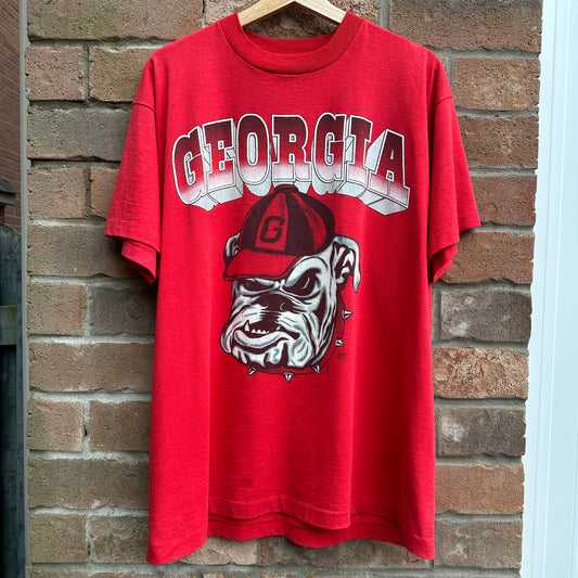 Georgia Bulldogs Sing Stitch Graphic T-Shirt, XL
