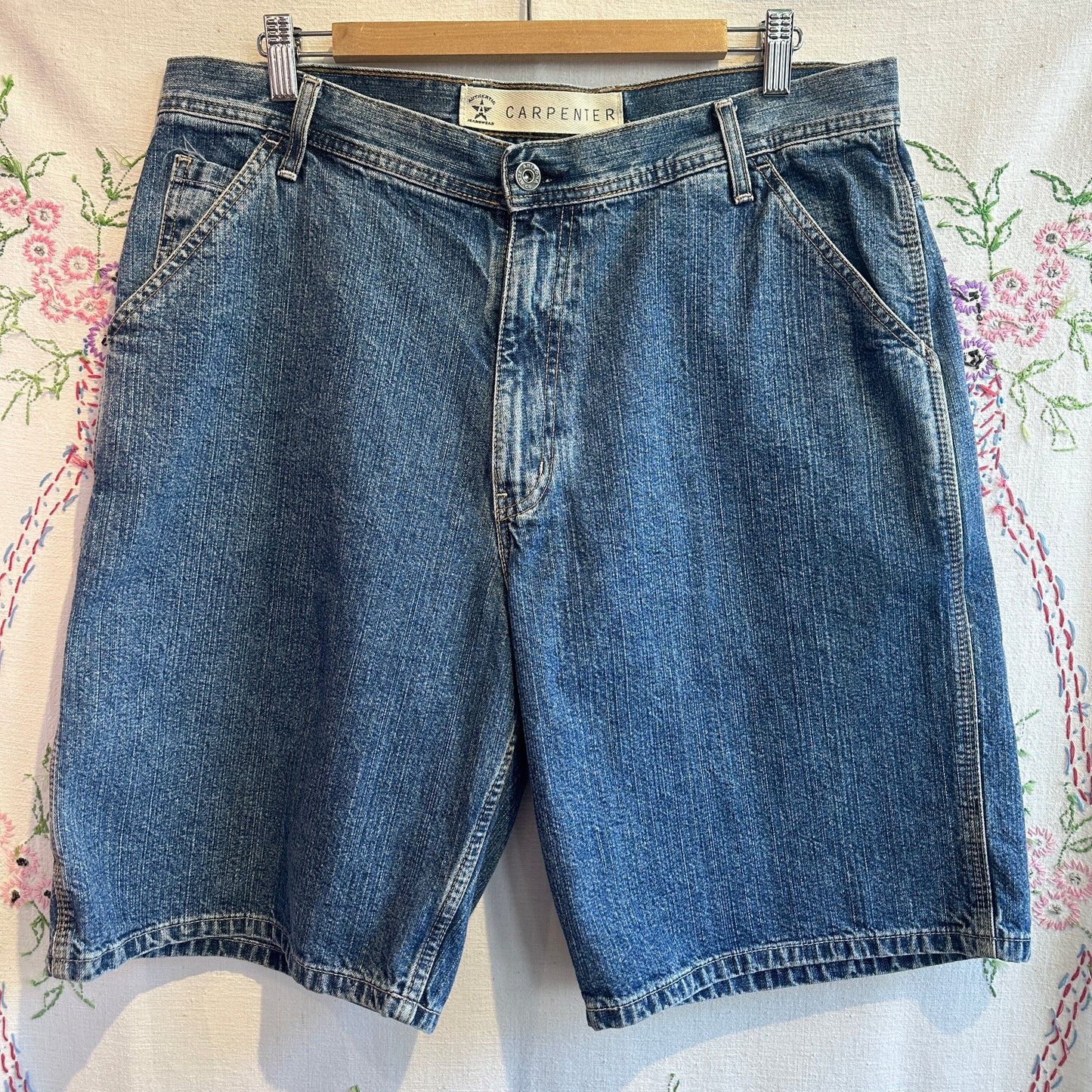 Denim Bermuda Shorts, 36"
