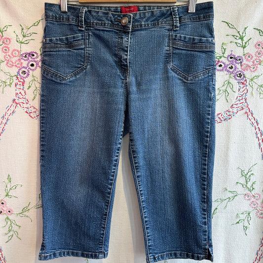 Denim Capris, 34"