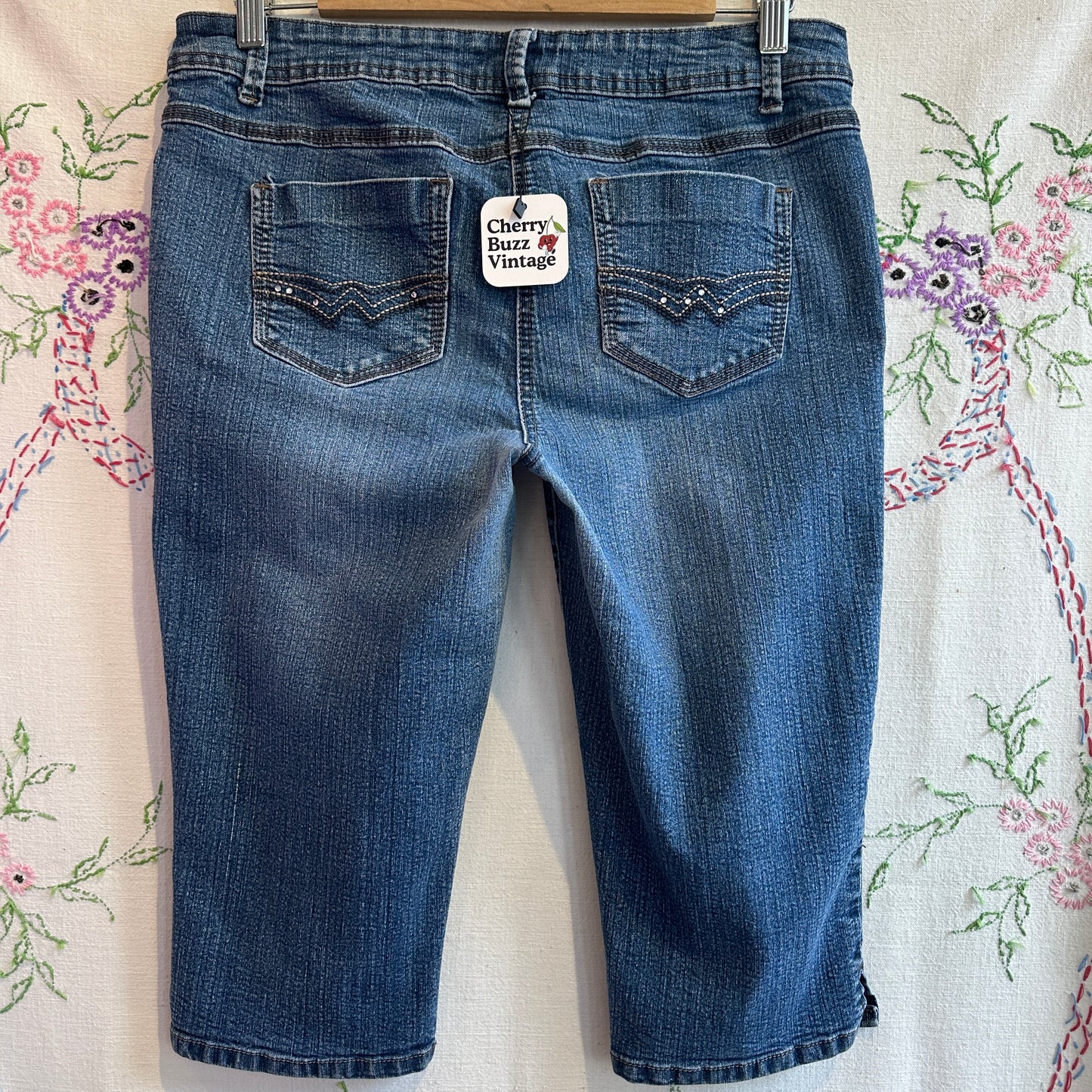 Denim Capris, 34"