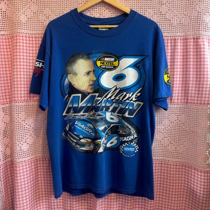 Mark Martin NASCAR Viagra Sponsorship Graphic T-Shirt, XL