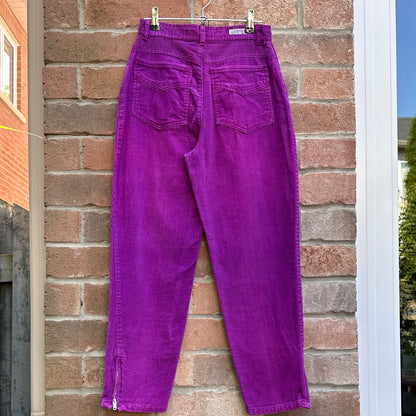 Esprit Sport Purple Cotton Corduroy Pants, XS