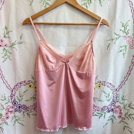 Pink Lace Camisole, S