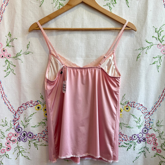 Pink Lace Camisole, S