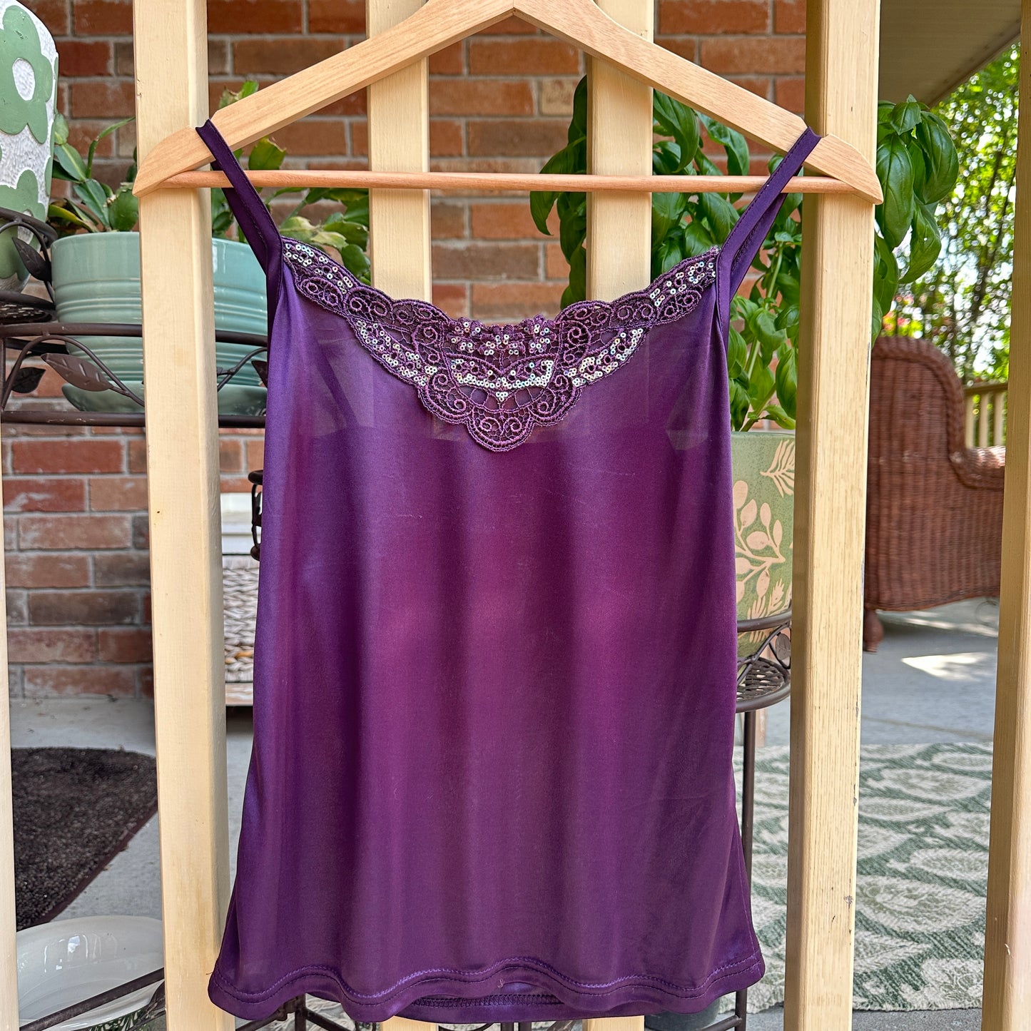 Purple Camisole Top, S
