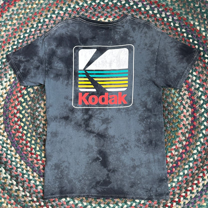 Kodak Grey Tie Dye Graphic T-Shirt, M