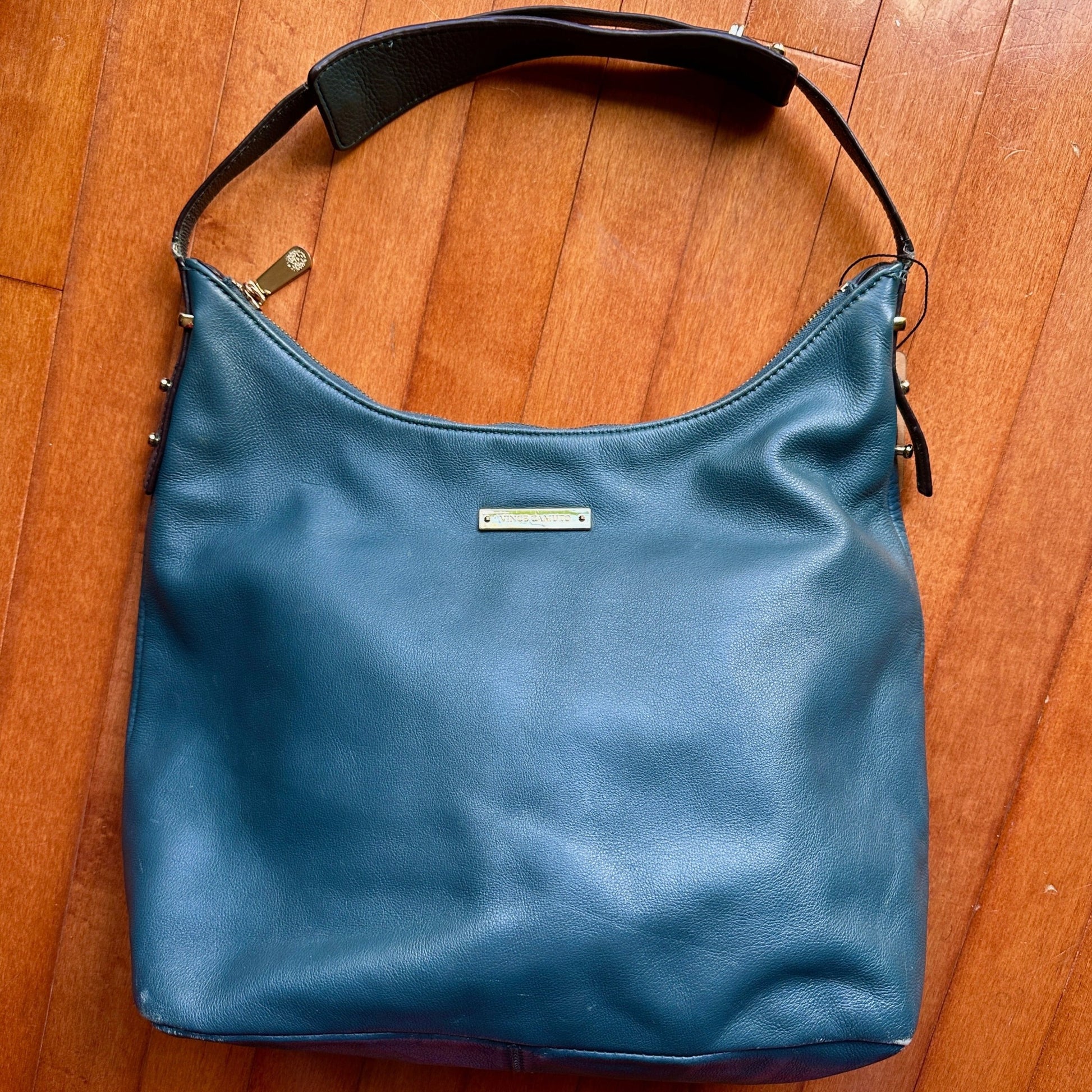 Vince Camuto Teal Blue Purse - Purse - Cherry Buzz