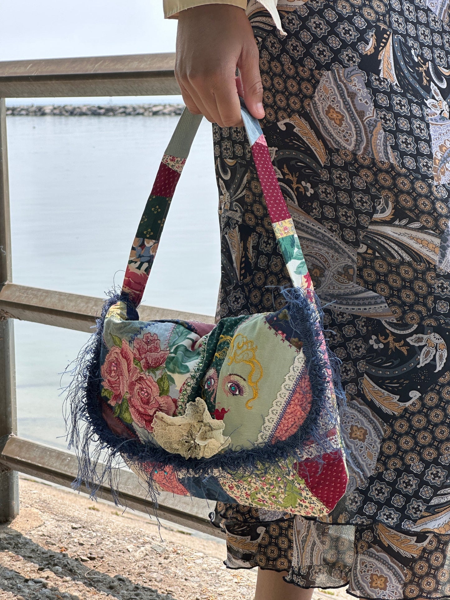 Quilt Purse - Cherry Buzz