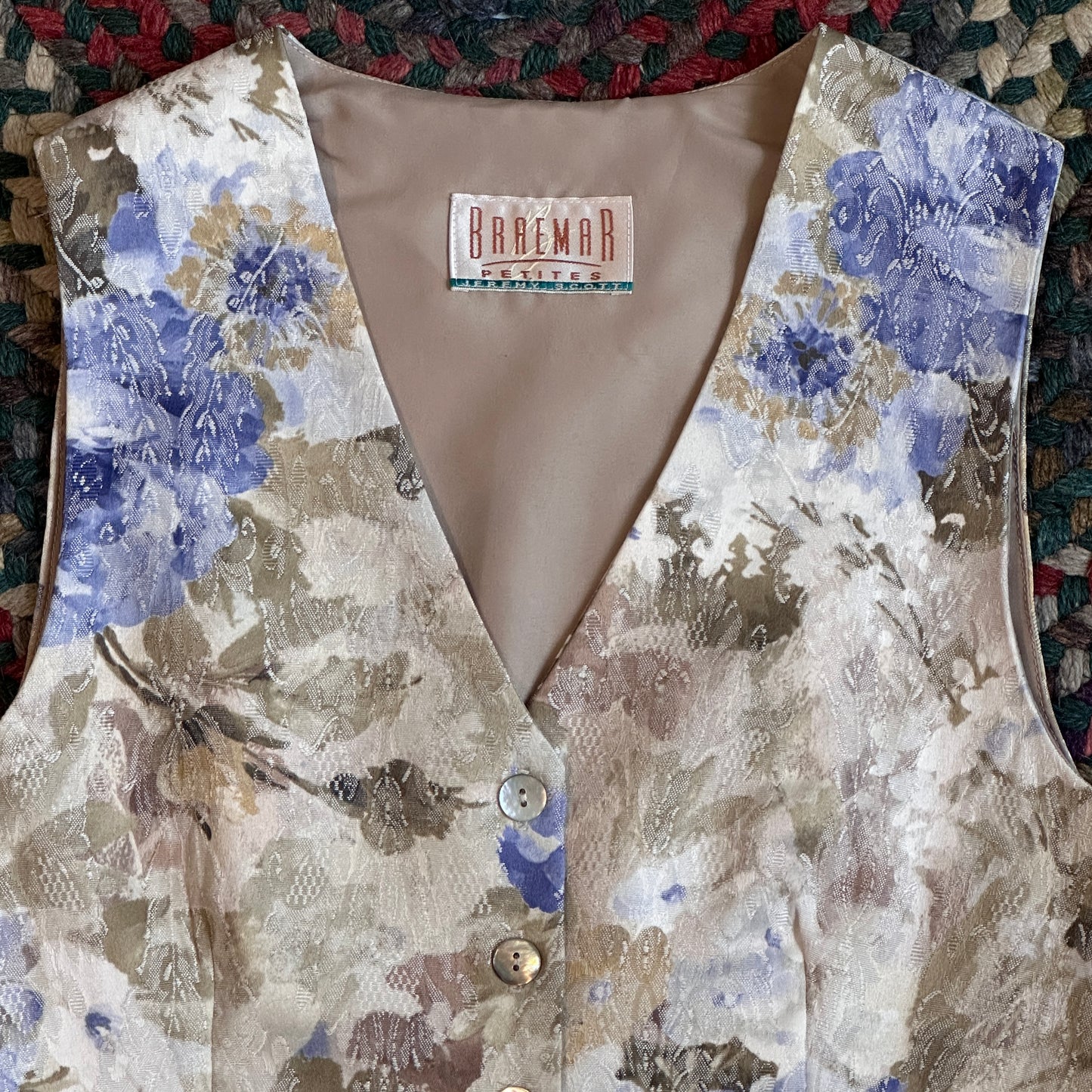 Braemar Petits Floral Vest, M