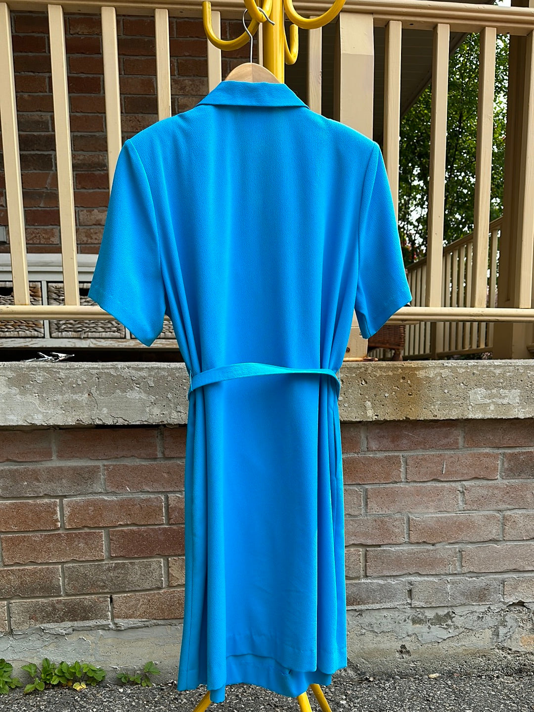 Leo-Danal 1970s Blue Dress, S - Dress - Cherry Buzz