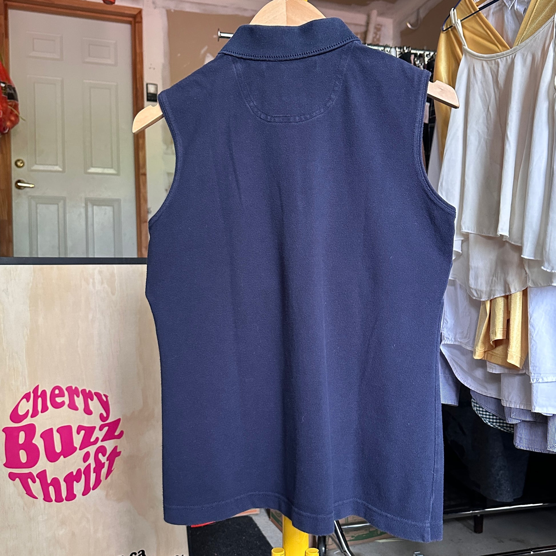 IZOD Navy Blue Sweater Vest, M - Vest - Cherry Buzz