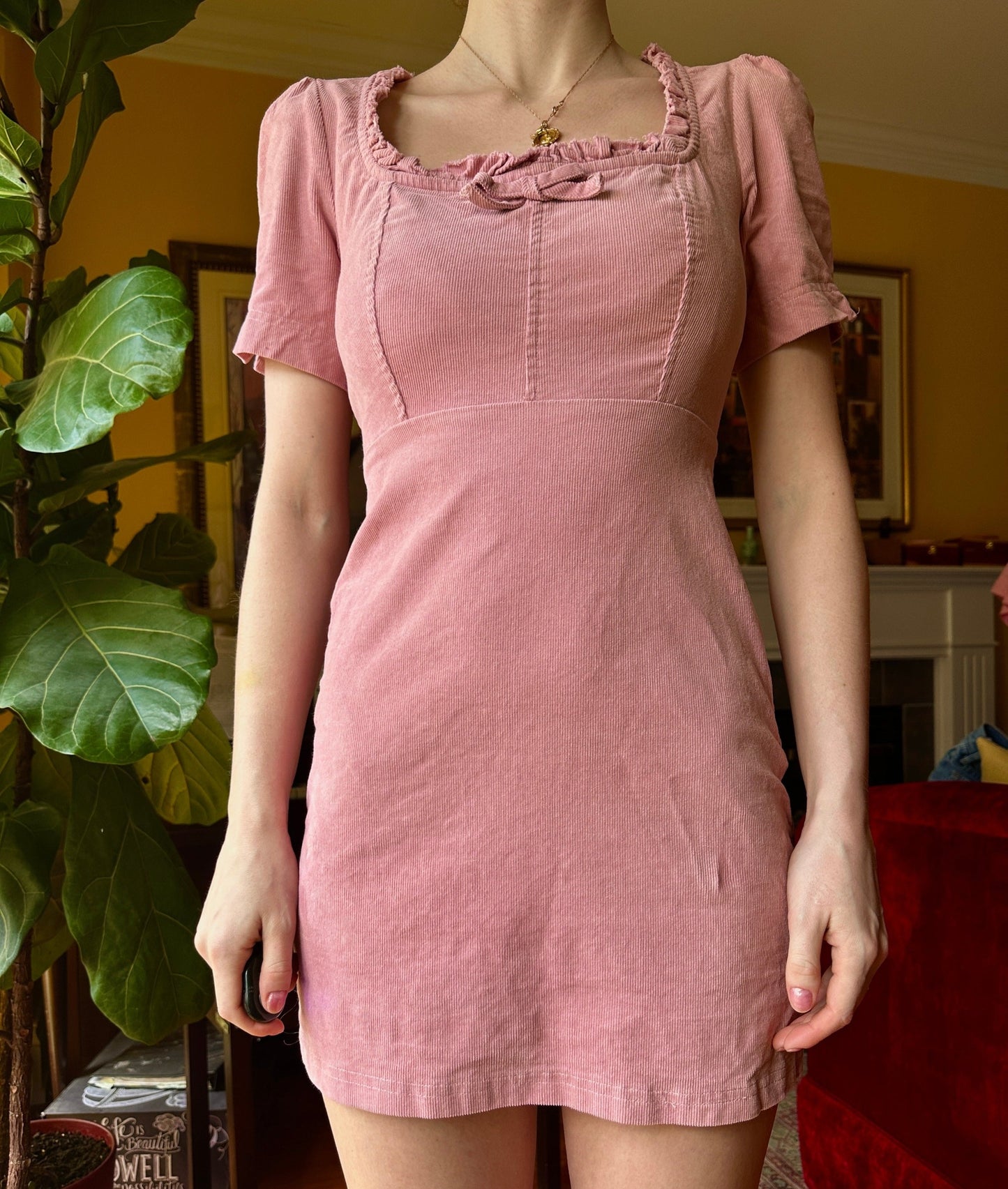 Urban Outfitters Pink Coquette Dress, XS - Dress - Cherry Buzz