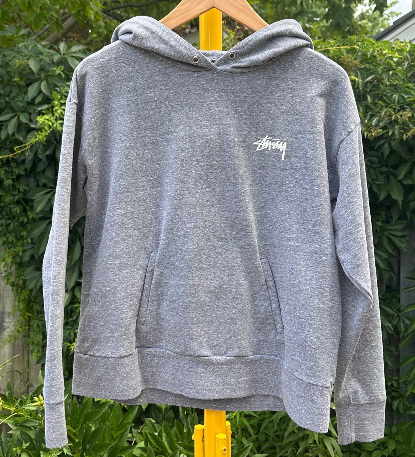 Stüssy Grey Hoodie, M - Cherry Buzz