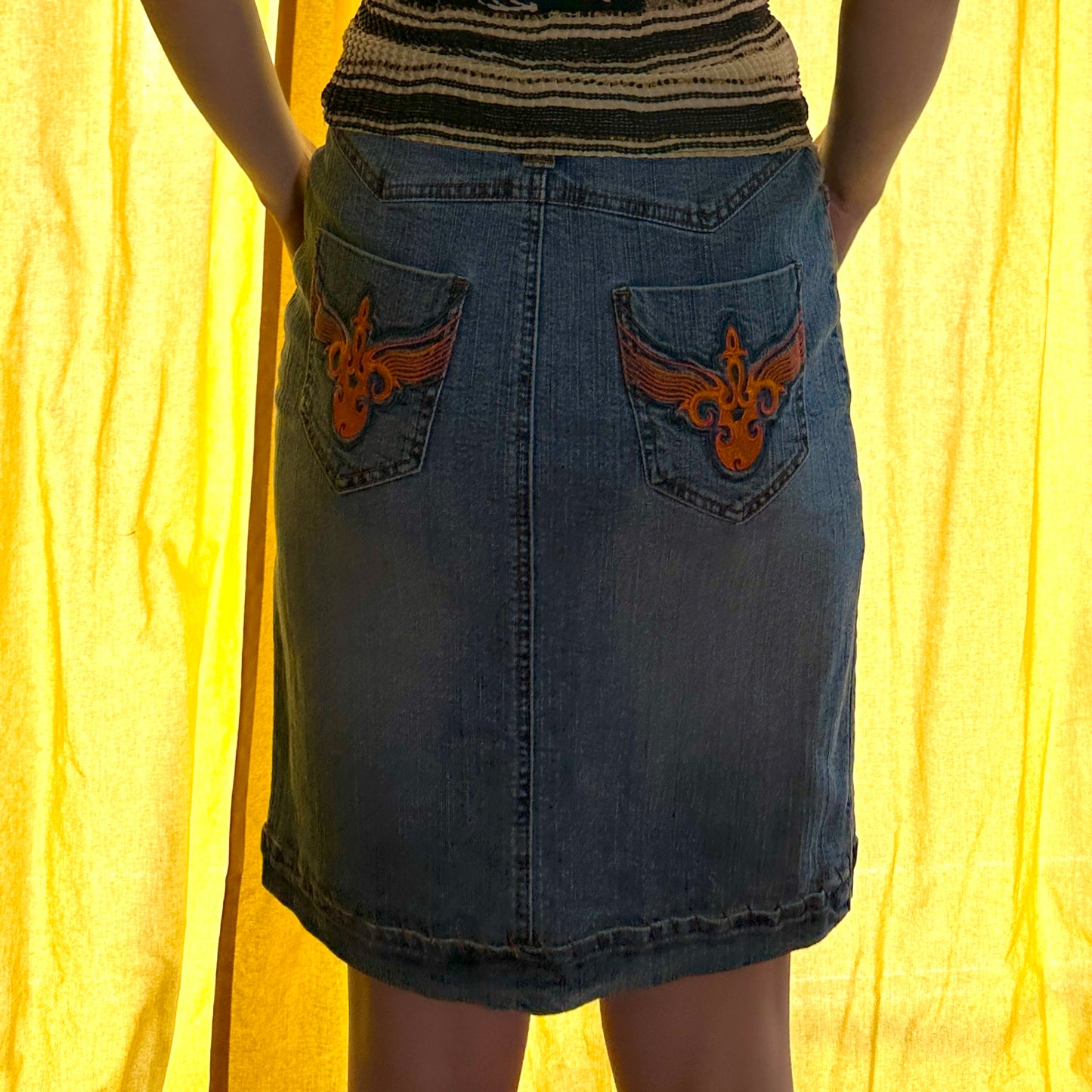 Nevada Denim Skirt, S