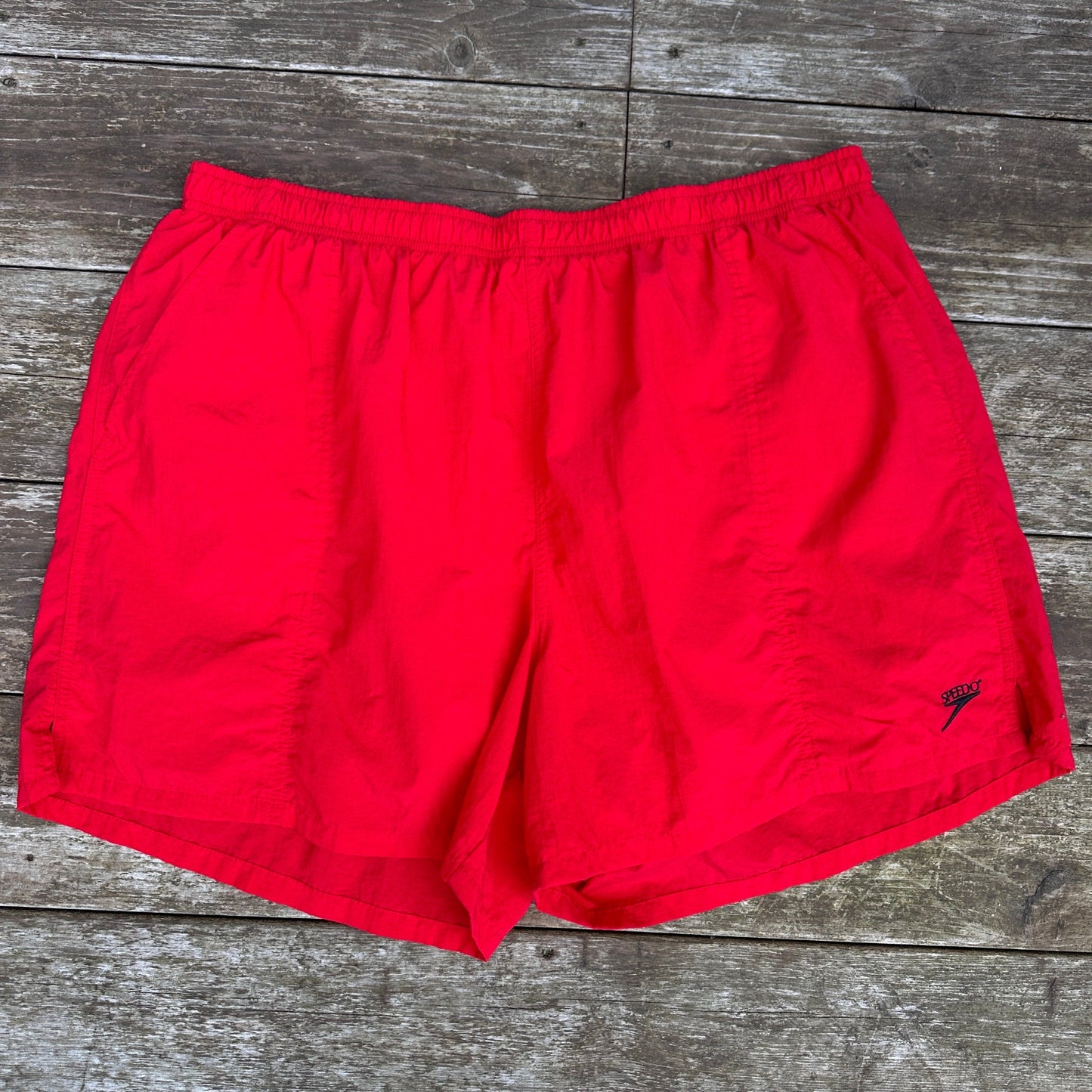 Speedo Red Swim Trunks, XXL - Cherry Buzz