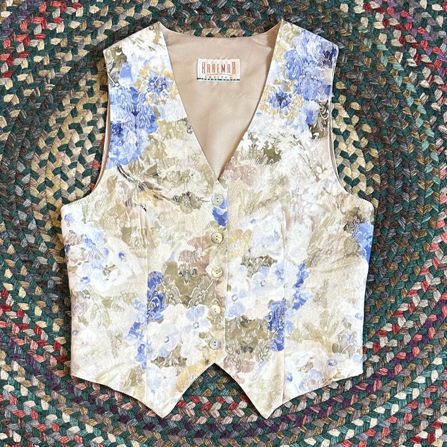 Braemar Petits Floral Vest, M