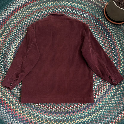 Burgundy Corduroy Jacket, M