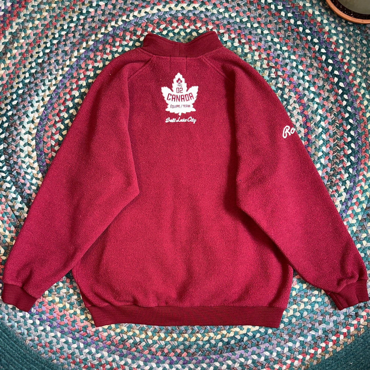 Roots 2002 Salt Lake City Olympics Sweater, XXL