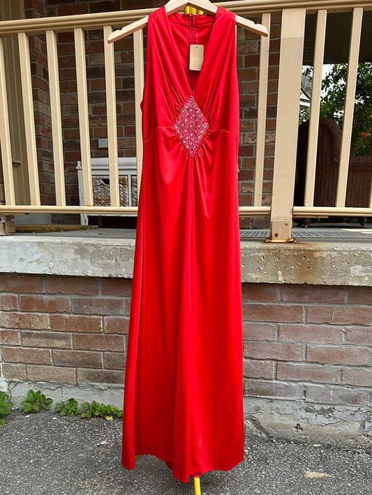 Red Formal Dress, S - Dress - Cherry Buzz