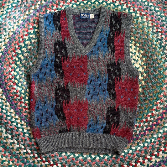 Codas Vintage Sweater Vest, M