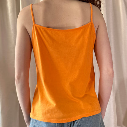 Orange Short Sleeve Top, L