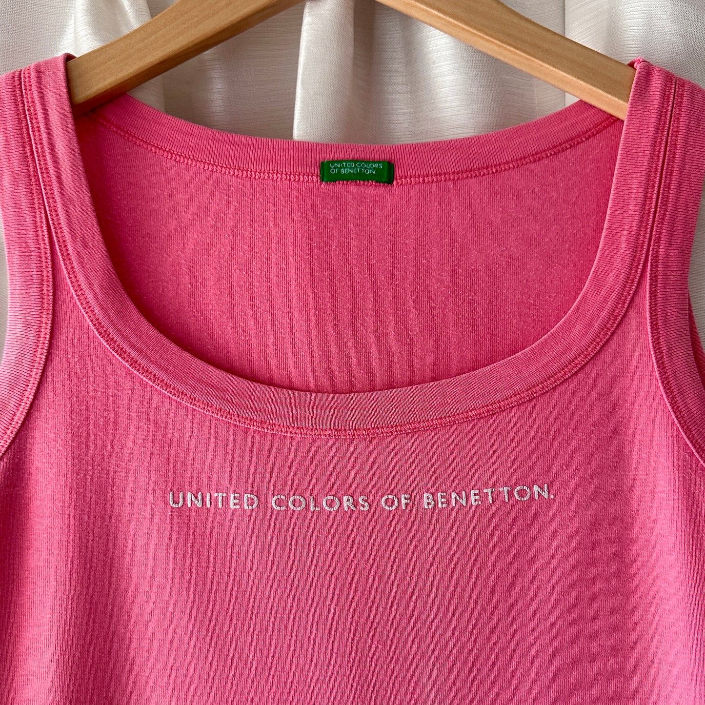 United Colours of Benetton Pink Tank Top, S