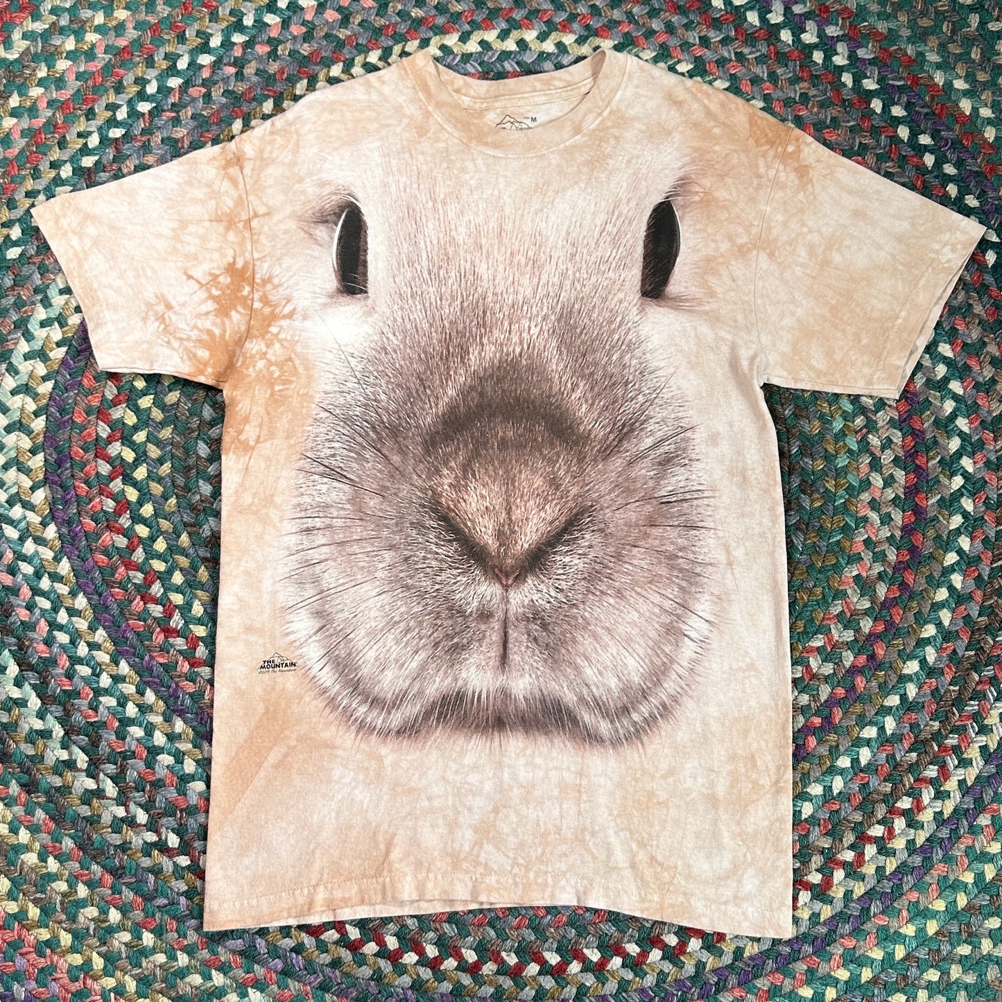 The Mountain Tan Rabbit Graphic T-Shirt, M