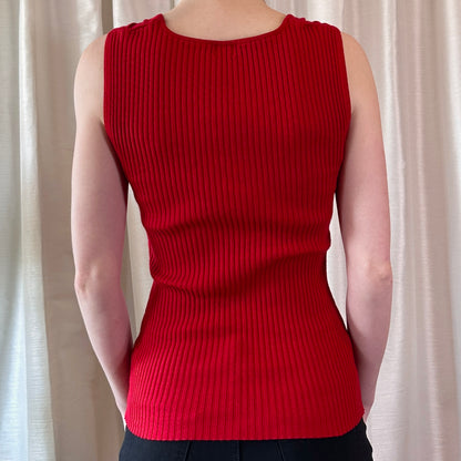 Suzy Shier Red Top, M