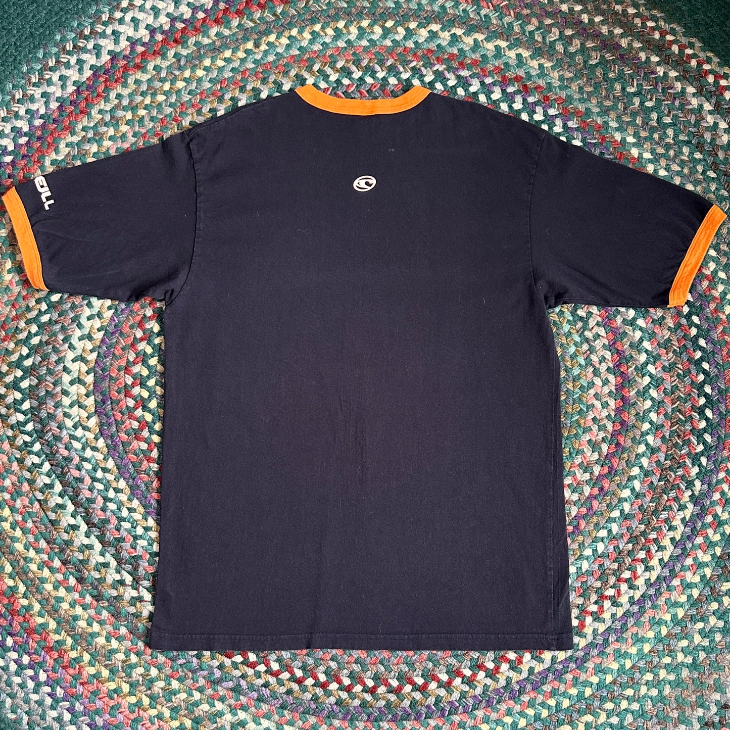 O'Neill Navy Blue Heavy Cotton Graphic T-Shirt, XL