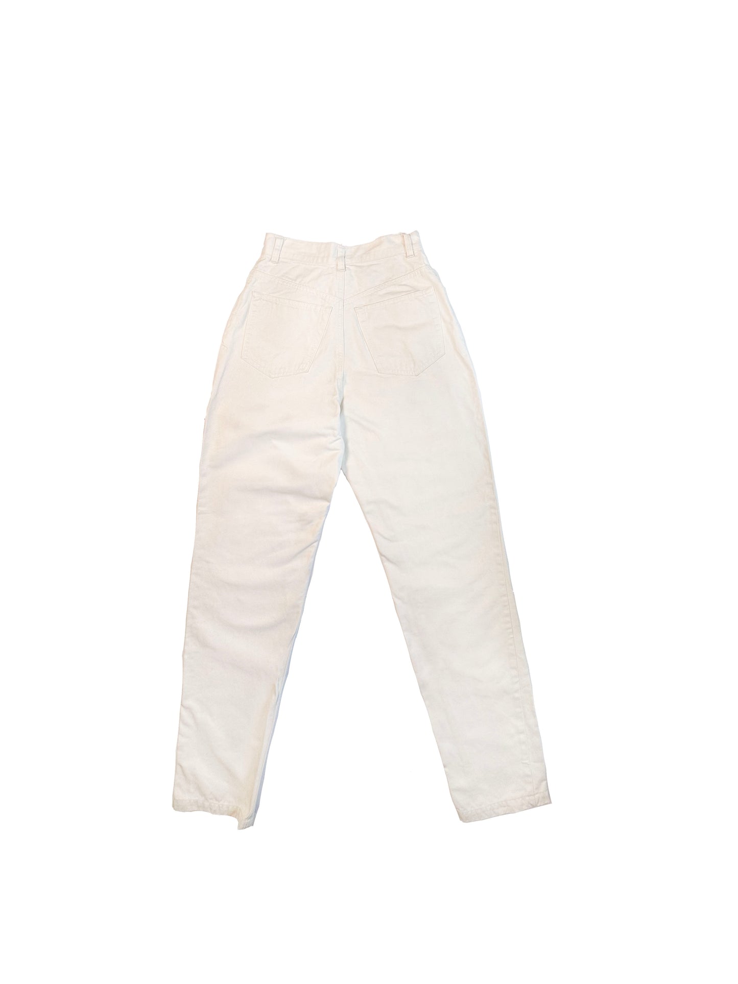 Alfred Sung White Denim, 4 - Pants - Cherry Buzz