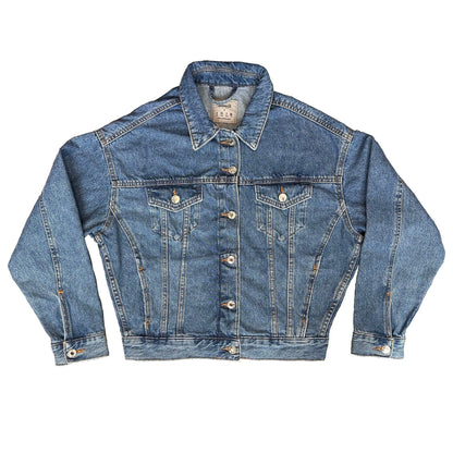 Blue Denim Jacket, S - Jacket - Cherry Buzz