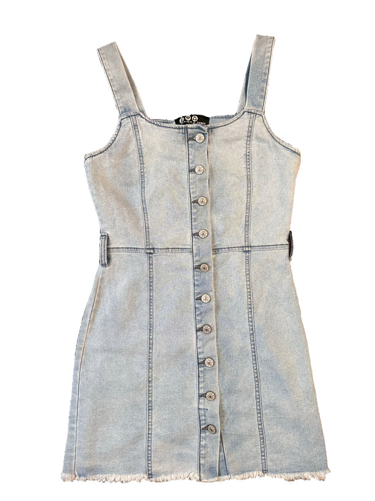 Denim Dress, M - Dress - Cherry Buzz